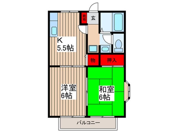 サンライフワタナベの物件間取画像